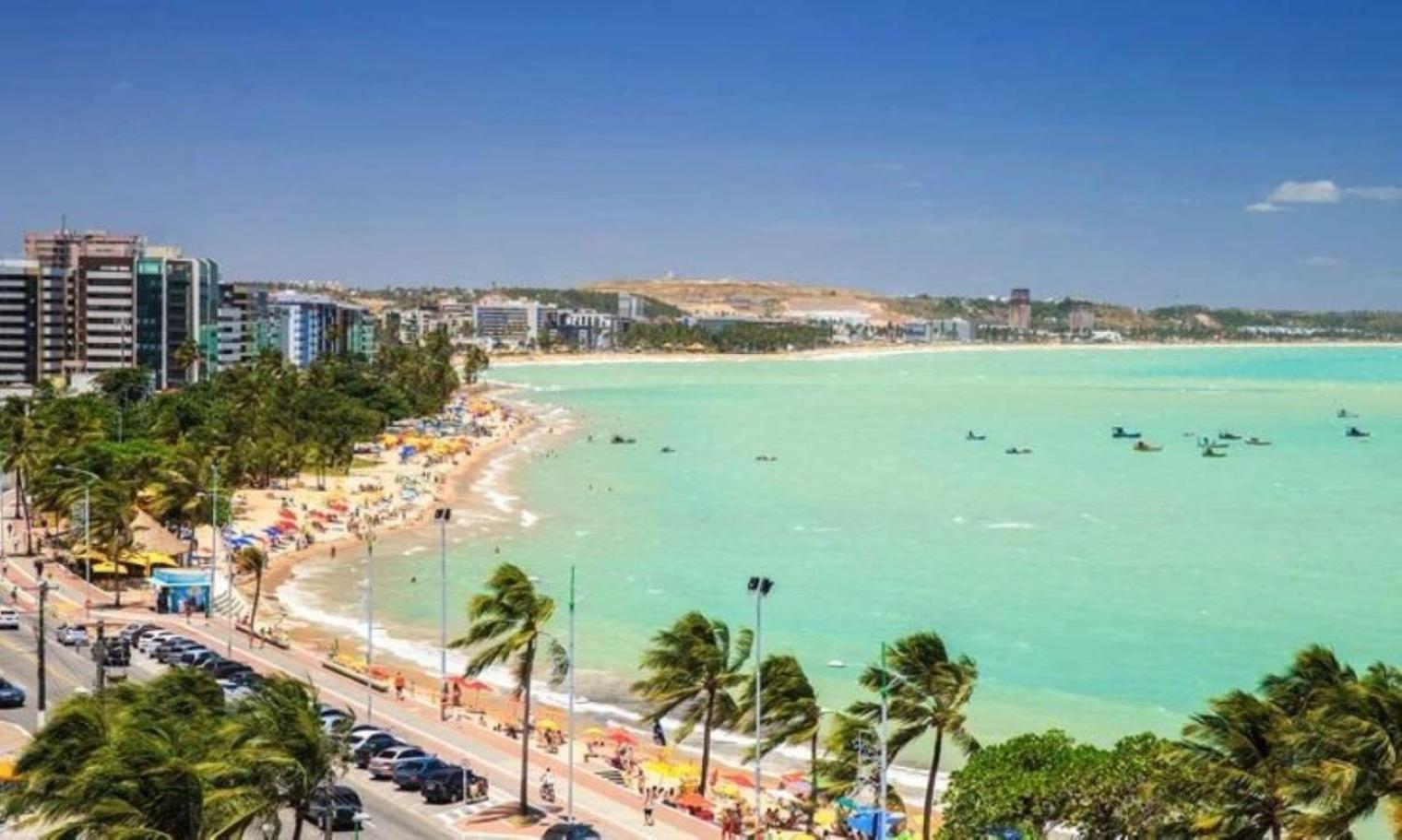 Ferienwohnung Saint Thomaz A Beira Mar De Jatiuca 4/4 Maceió Exterior foto